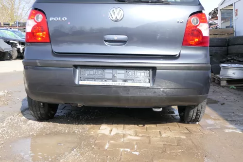 VW Polo 9N 9N3 Stoßstange Heckstoßstange hinten grau LC7V (167246)