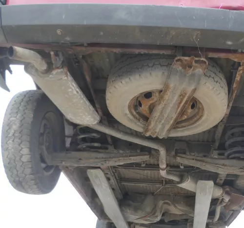 VW T4 Auspuff MIttelschalldämpfer +Endtopf mitte 1X Diesel 1,9 D 44kw 60PS AAB