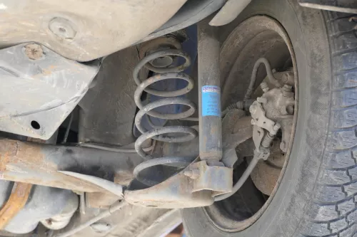 2x VW Golf 4 Bora Federbein Stoßdämpfer + Feder Federn hinten links + rechts (167462)