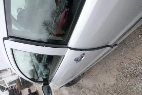 VW Fox 5Z Tür vorne links Fahrertür silber LA7W (167483)