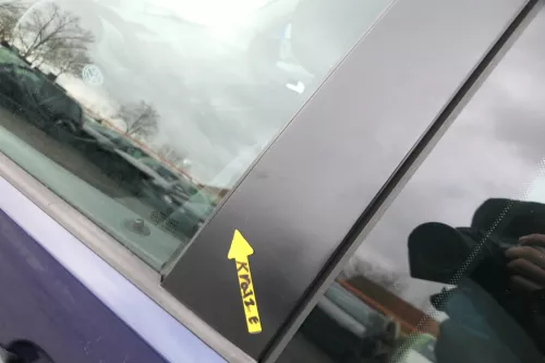 VW Polo 9N 9N3 Tür vorne links Fahrertür 2/3-Türer blau LB5N ohneAnbautei (167549)