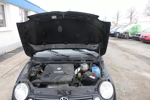 VW Lupo Motorhaube Klappe Frontklappe Haube vorne schwarz L041 (167563)