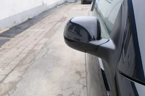 VW Lupo Arosa manueller Spiegel Außenspiegel rechts schwarz L041 156283 (167572)