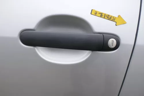 Fabia 6Y Kombi + Limousine Tür vorne links Fahrertür grau LF7T silber ohneAnba (167708)