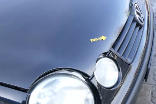 VW Polo 9N Motorhaube Klappe Haube vorne schwarz L041 bis ca. Bj. 2004 (167755)