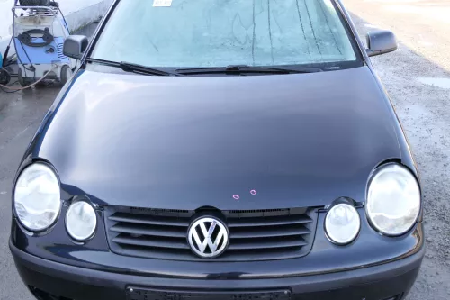VW Polo 9N Motorhaube Klappe Haube vorne schwarz L041 bis ca. Bj. 2004 (167755)