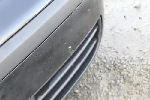 VW Polo 9N Stoßstange Frontstoßstange vorne schwarz L041 (167756)