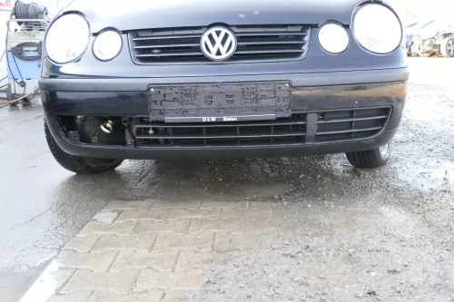 VW Polo 9N Stoßstange Frontstoßstange vorne schwarz L041 (167756)