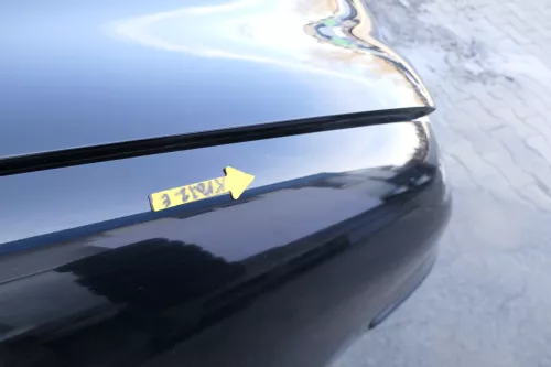 VW Polo 9N Kotflügel vorne rechts schwarz L041 bis ca.Bj.2004  (167759)