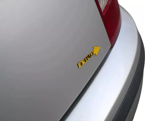 Skoda Fabia 6Y3 Stufenheck Heckklappe Kofferraumklappe hinten silber grau LF7T (167768)