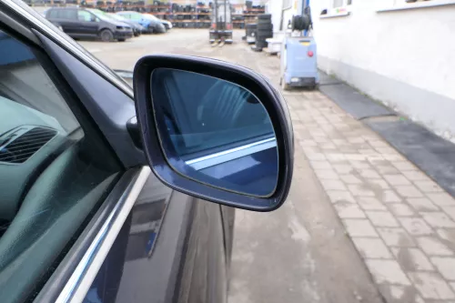 Audi A6 4B Spiegel Außenspiegel rechts elektrisch blau lila LZ4V + Glas (167798)