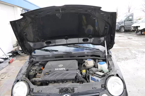 VW Lupo Motorhaube Klappe Frontklappe Haube vorne schwarz L041 uni (167835)