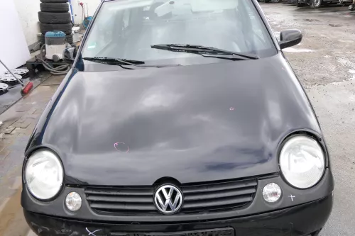 VW Lupo Motorhaube Klappe Frontklappe Haube vorne schwarz L041 uni  (167835)