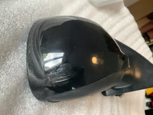 VW Lupo Arosa manueller Spiegel Außenspiegel rechts schwarz L041 (167840)