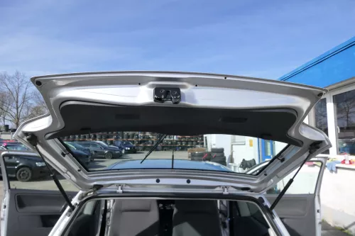 Polo 6N2 Heckklappe Klappe hinten Kofferraumklappe silber LA7W Scheibe (167872)