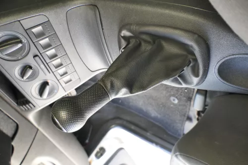 VW Lupo Polo 6N2 Schaltknauf Schaltsack Schaltung Schaltknüppel schwarz 