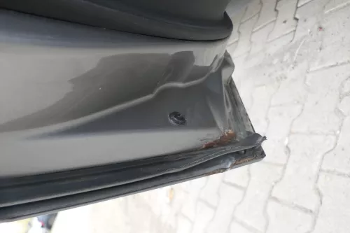Audi A6 4B C5 Tür Türblatt hinten links grau LY7Q nur Türblatt (167911)