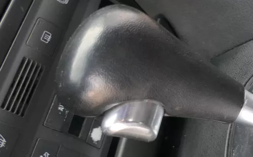 Audi A6 4B Griff Knopf Automatik Schaltknauf Schalthebel Leder schwarz