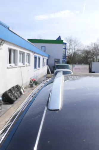 Audi Q7 4L Dachreling Reling Dach beide rechts und links Reeling chrom silber  (168136)