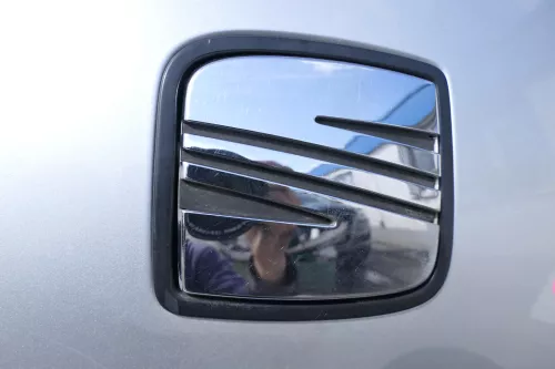Seat Leon 1M Heckklappe Klappe hinten Kofferraumklappe grau silber LS7N Spoiler (168289)
