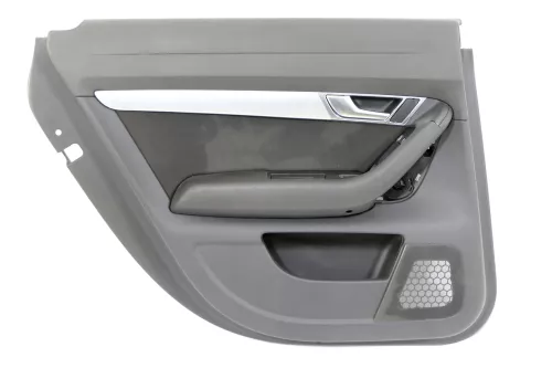 1x Audi A6 4F Türverkleidung Verkleidung Tür hinten links schwarz (168346)