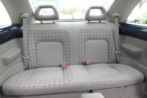 VW New Beetle 9C Sitz Sitze hinten Rückbank Rücksitzbank Lehne grau (168423)