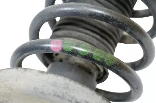 1x Stück VW Golf 4 Beetle A3 Stoßdämpfer Federbein Feder vorne 1J0411105P Sport (168460)