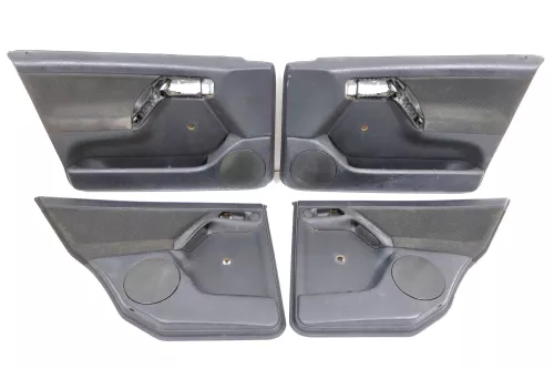 4x Golf 3 1H Türverkleidung Verkleidung Tür vorne links+rechts schwarz 4/5-Türer