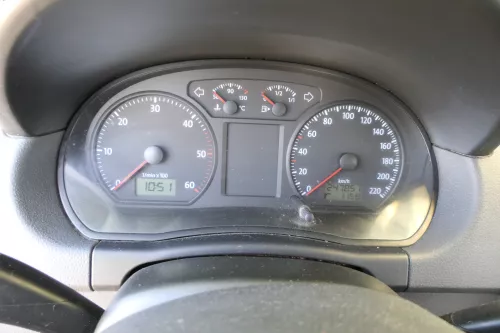 VW Polo 9N 3Tacho Tachometer Kombiinstrument 247.000km 6Q0920804J 1,4TDI BNV BNM (168493)