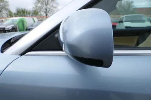 A4 8H Cabrio elektrischer Spiegel Außenspiegel links blau LY5S (168592)