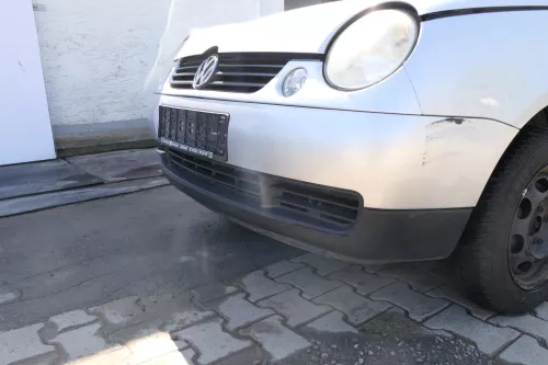 VW Lupo 6x Stoßstange vorne Frontstoßstange Stoßfänger silber LA7W (168844)