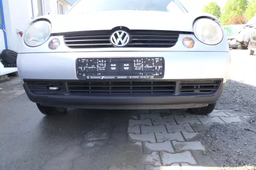 VW Lupo 6x Stoßstange vorne Frontstoßstange Stoßfänger silber LA7W (168844)