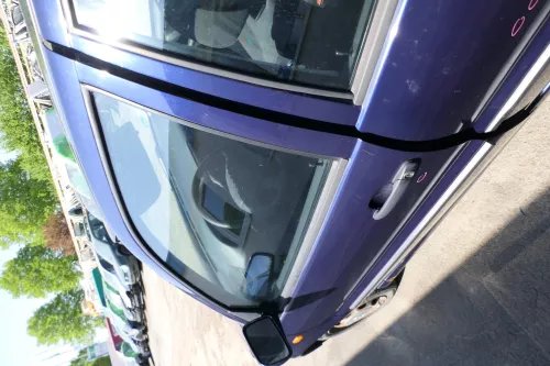 VW Polo 6N 6N2 Tür vorne links Fahrertür 4/5-Türer blau LB5N ohneAnbauteile (168855)