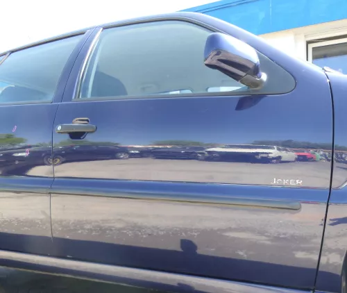 VW Polo 6N 6N2 Tür vorne rechts Beifahrertür 4/5-Türer blau LB5N ohneAnbauteile
