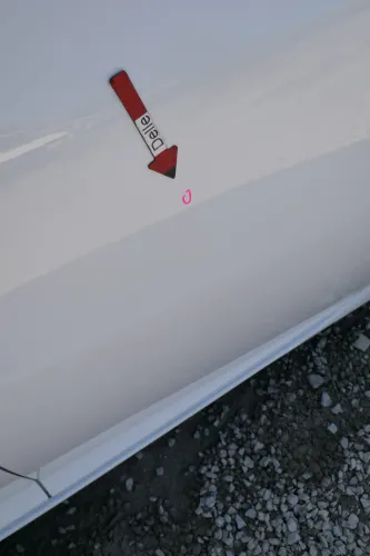 Seat Ibiza 6J Tür hinten links weiß LB9A 4/5-Türer - ohne Anbauteile (168951)