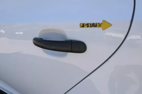 Seat Ibiza 6J Tür hinten links weiß LB9A 4/5-Türer - ohne Anbauteile (168951)