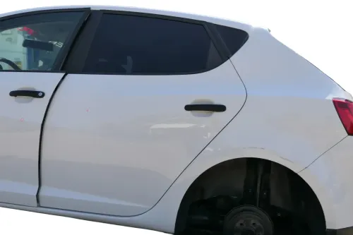 Seat Ibiza 6J Tür hinten links weiß LB9A 4/5-Türer - ohne Anbauteile
