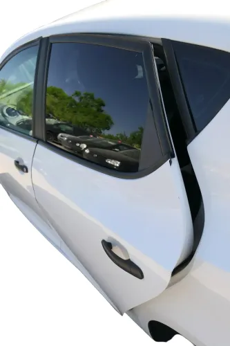 Seat Ibiza 6J Tür hinten links weiß LB9A 4/5-Türer - ohne Anbauteile (168951)