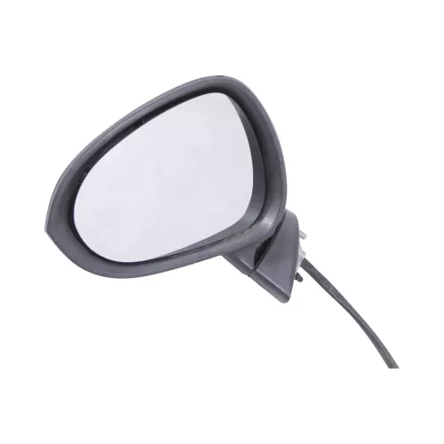 Seat Ibiza 6J mechanisch manuller Spiegel Außenspiegel links schwarz (168959)