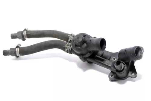 VW Polo 6R Ibiza 6J Thermostat Gehäuse Schlauch 1,2 03C121111B BZG (168966)