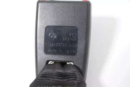 1x VW Touran 1T 1T3 Gurtschloß Schloß Gurt 1T0857739B QVZ hinten  (169023)