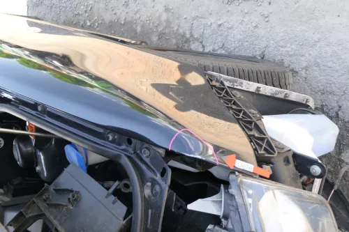 Skoda Fabia 6Y Kotflügel vorne link schwarz LF9R auch Kombi  (169088)