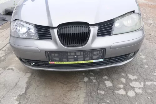 Seat Ibiza 6L Stoßstange Frontstoßstange vorne grau LS7U bis caAnfang2006 (169240)