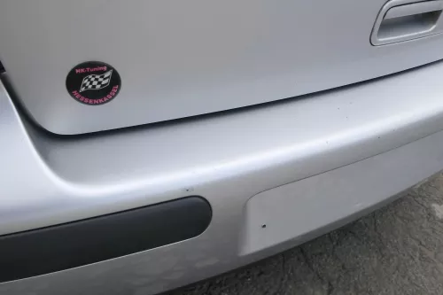 VW Golf 4 Limousine Stoßstange hinten Heckstoßstange Stoßfänger silber LB7Z grau (169297)