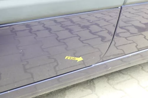 VW Golf 3 Tür vorne links Fahrertür 2/3-Türer blau LC5L (169369)