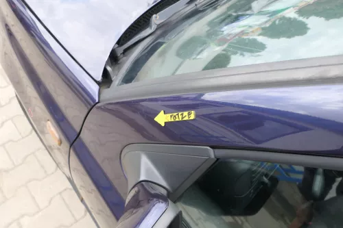 VW Golf 3 Tür vorne links Fahrertür 2/3-Türer blau LC5L (169369)