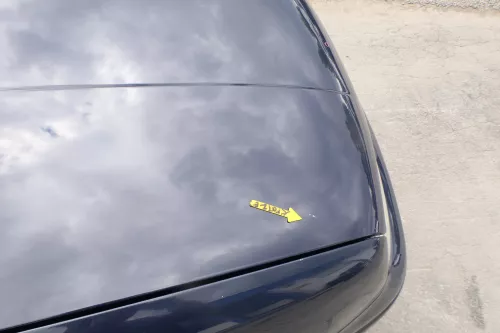 VW Golf 4 Motorhaube Haube Klappe vorne blau LA5G (169471)