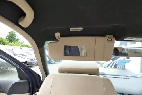 VW Passat 3B 3BG / Golf 4 Lupo Sonnenblenden Sonnenblende links beige besch (169484)