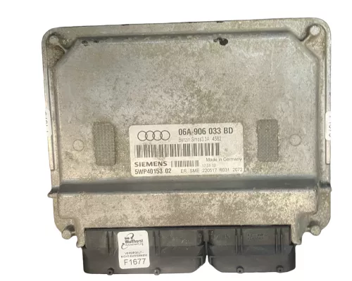 Audi A3 8L Steuergerät Motor 06A906033BD BFQ 1,6 75kw 101PS (169509)