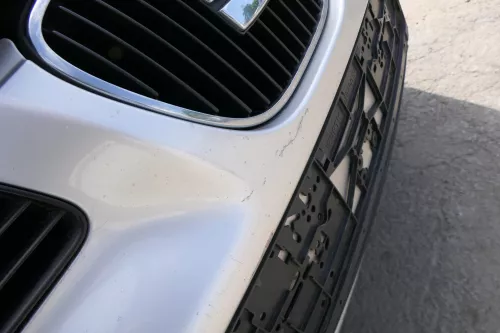 Seat Ibiza 6L Stoßstange Frontstoßstange vorne grau silber LS7N bis caAnfang2006 (169609)